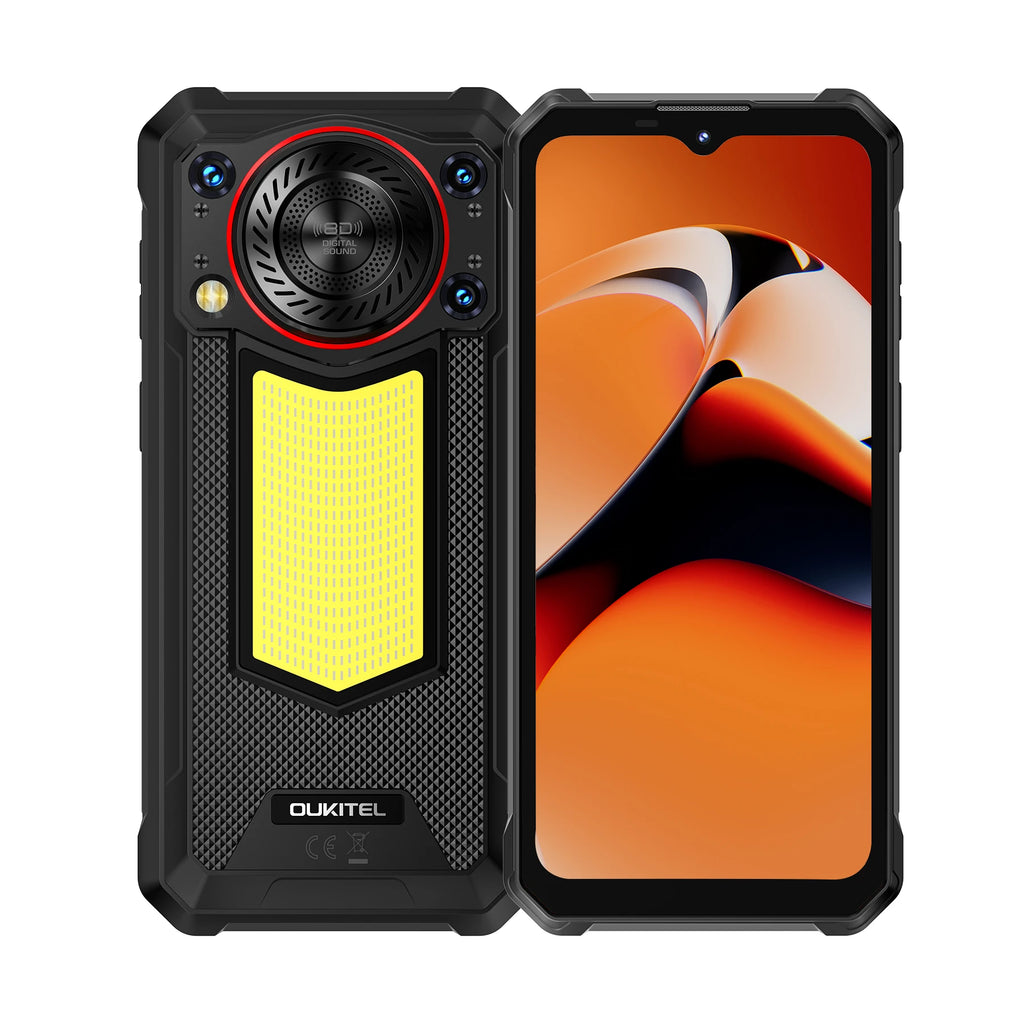 Rugged Android Smartphone 24GB+256GB | 11000mAh Battery | Android 15 | 6.52" (16.6 cm) HD | 50MP Dual Rear Camera