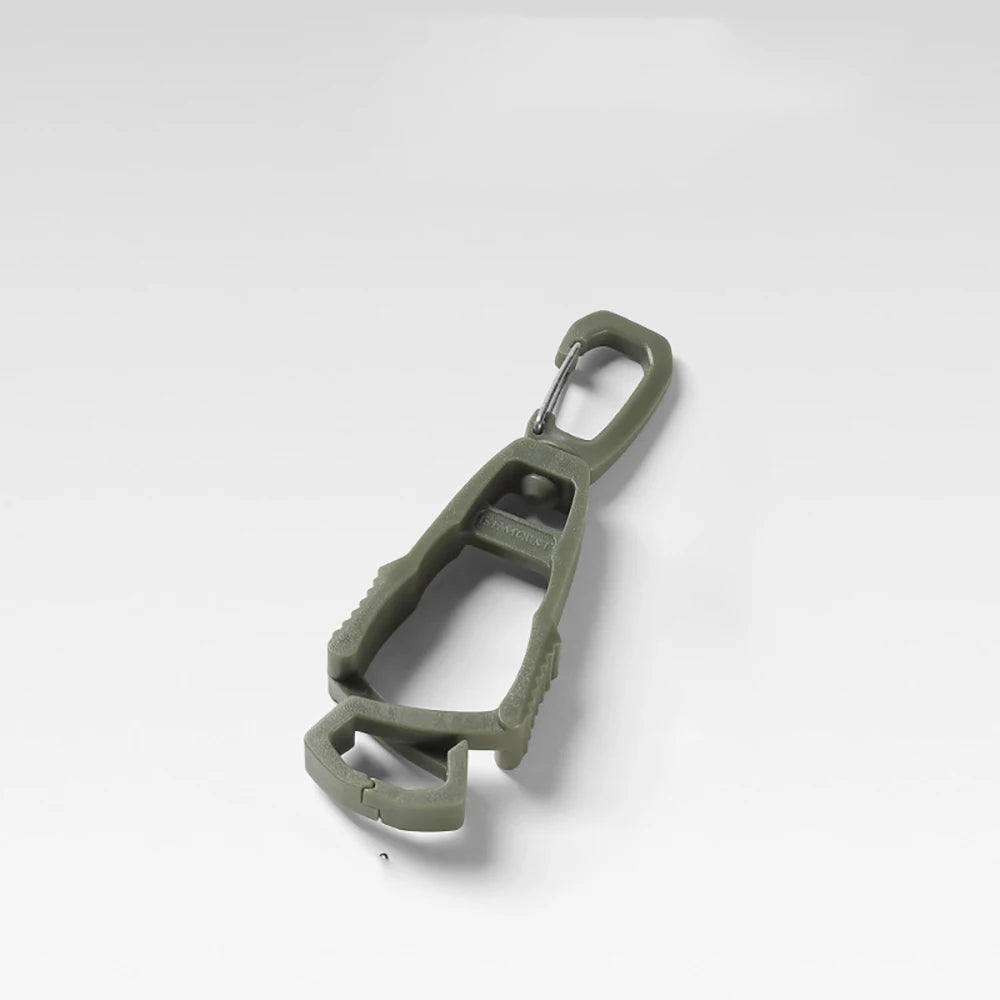 Rotating Multi-Purpose Glove Clip Holder Anti-Drop Work Glove Hanger Clamp for Camping and Tools