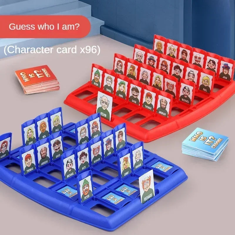 Guess Who I Am Board Game - Interactive Family & Parent-Child Logic Puzzle Game, Ages 14+