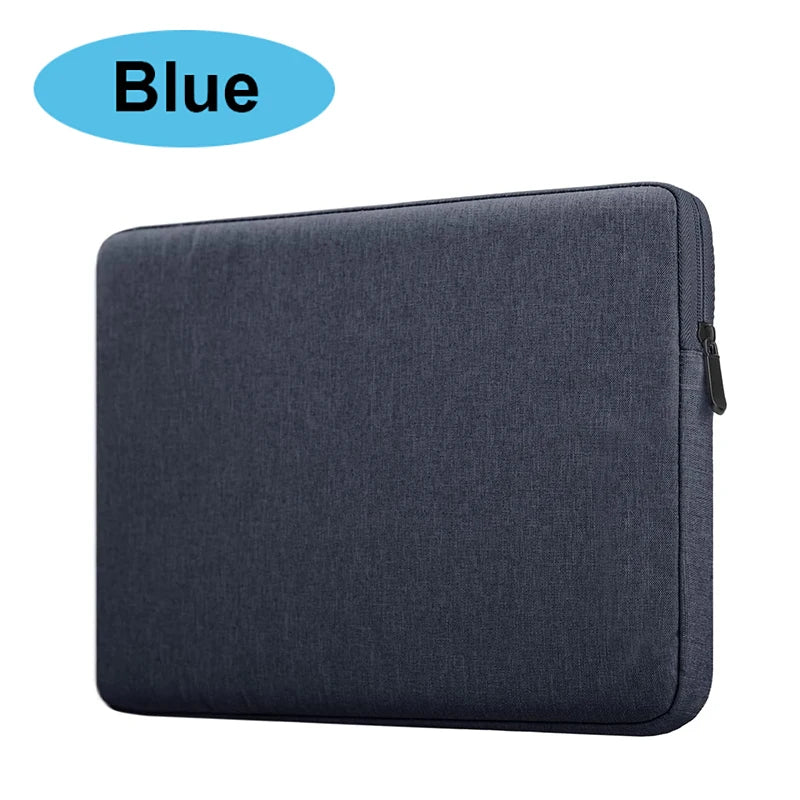 Waterproof Canvas Laptop Sleeve — Padded Protective Case for 11/12/13/14/15/15.6-inch (28–40 cm) Laptops
