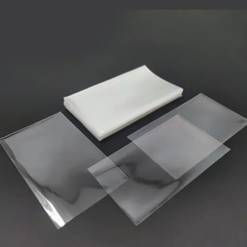 100-Pack Clear Card Sleeves (Assorted Sizes) for Magic Pokémon Tarot Poker & Board Games