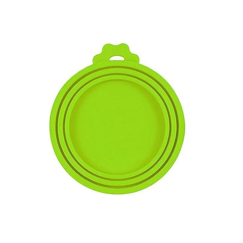 3-in-1 Silicone Pet Can Lid – Reusable Airtight Seal for Dog & Cat Cans, Fits 65/75/85mm (2.6" / 3.0" / 3.3")
