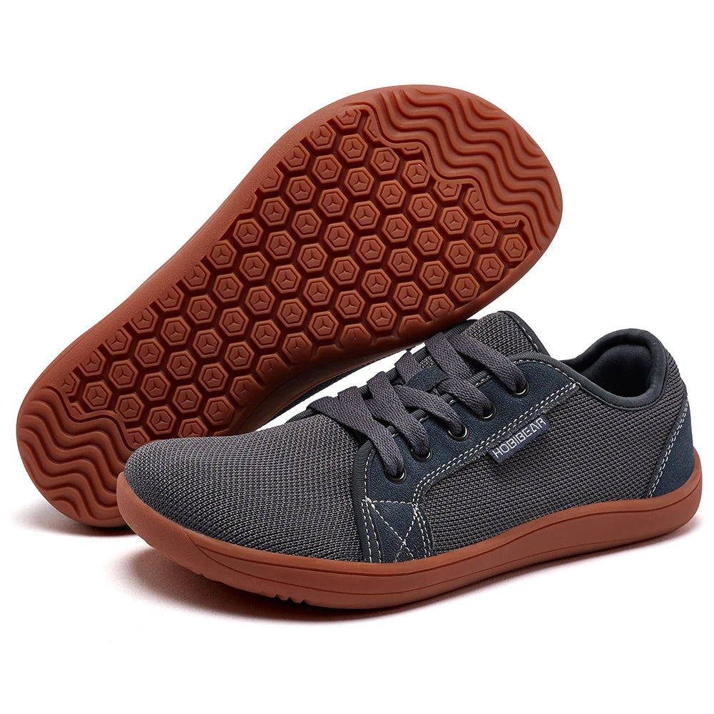 Unisex Wide Toe Barefoot Minimalist Trail Running and Walking Shoes Lightweight Breathable