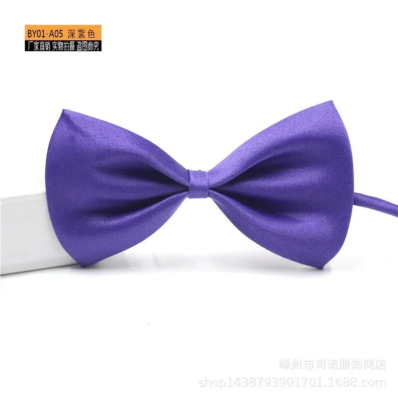 Adjustable Bow Tie Collar for Dogs & Cats - Pet Bowknot Necklace for Puppies
