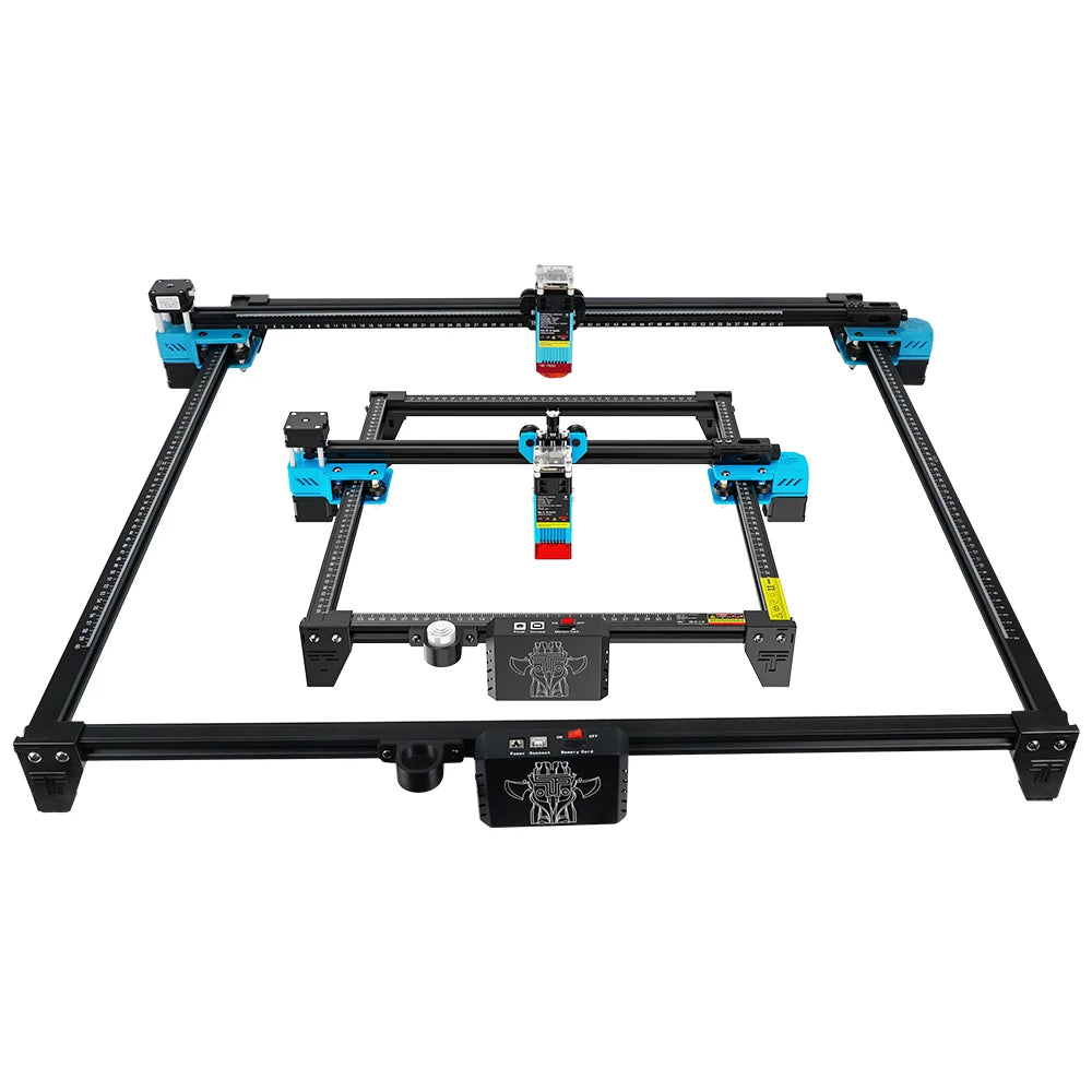 Laser Engraver Aluminum Profile Frame Upgrade Kit 600 x 600 mm (23.6 x 23.6 in) for Desktop CNC Laser