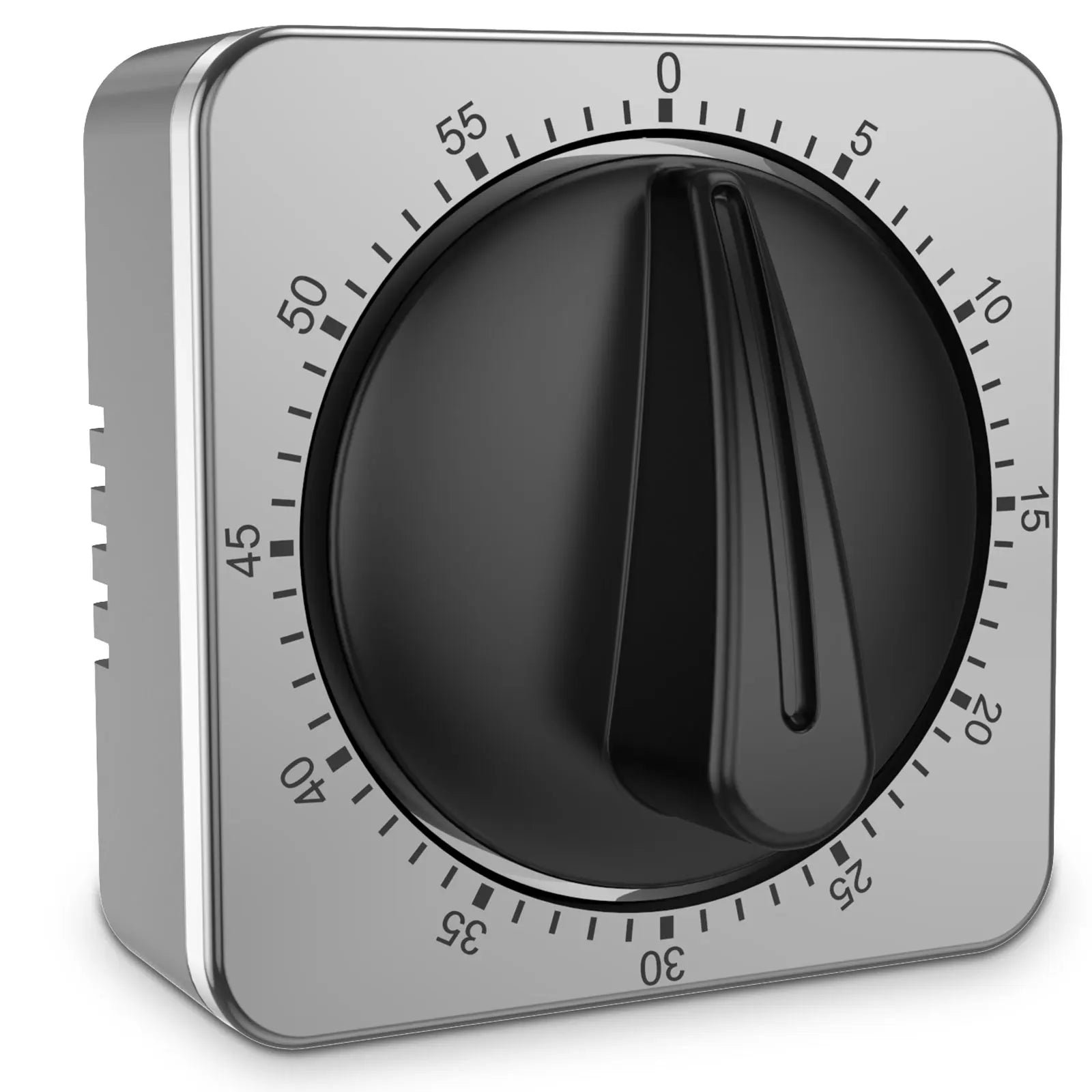 60-Minute Magnetic Kitchen Timer – Mechanical Manual Countdown Alarm for Cooking, Baking, Study & Fitness