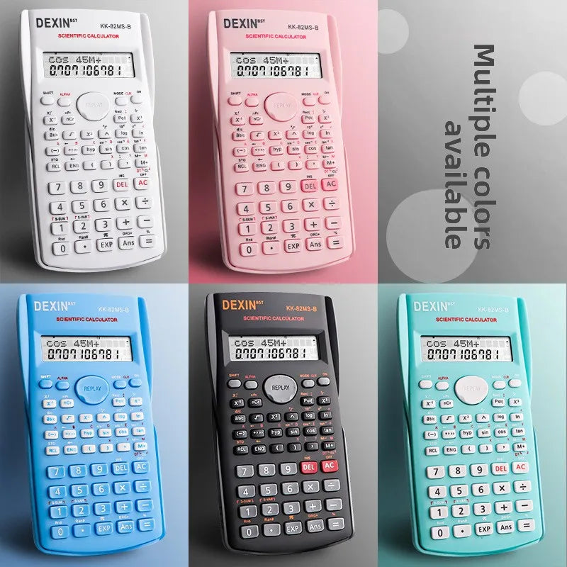 Scientific Student Calculator for Exams & Accounting Functions, Portable Classroom Calculator