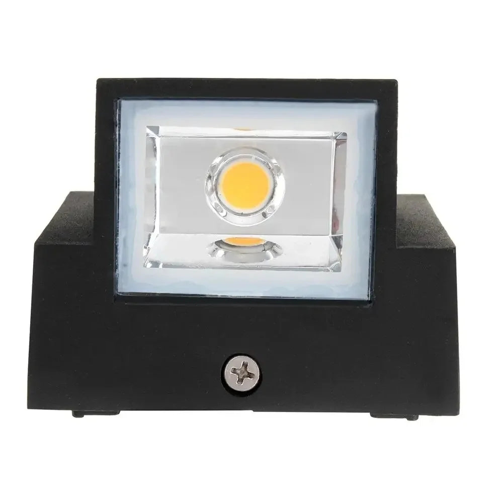 IP65 5W Aluminum Outdoor LED Wall Light - Waterproof Garden & Balcony Sconce, AC 85-265V