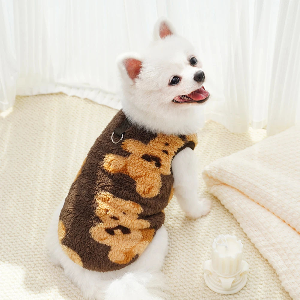 Warm Flannel Dog & Cat Winter Coat Jacket - Sizes M–7XL (2.5–35 kg / 5.5–77 lb)