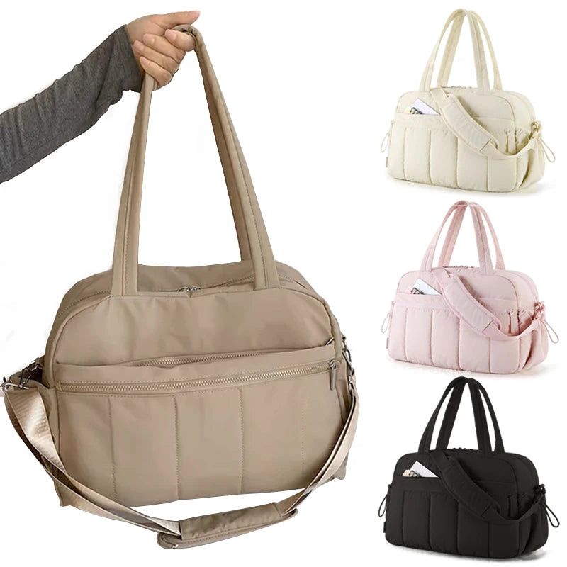 Waterproof Baby Diaper Bag Tote Travel Duffel Stroller Organizer for Moms, Hand Luggage 30 x 19 x 42 cm (11.8 x 7.5 x 16.5 in)