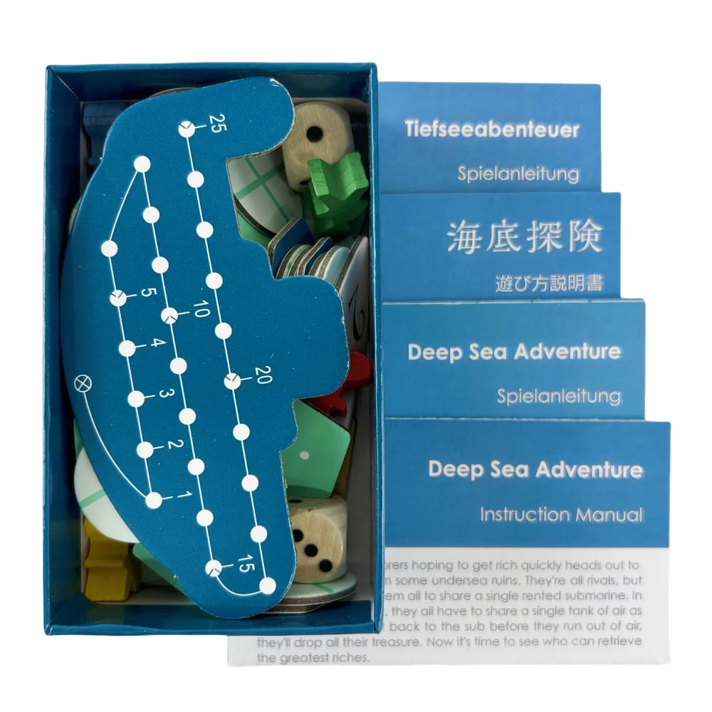 Deep Sea Adventure Card and Board Game - Interactive Family Party Game Gift for Kids