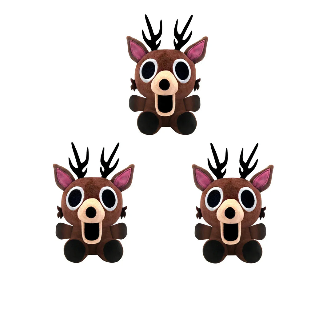 Cute Deer Plush Doll - Soft Cub Deer Plushie, Anime-Style Forest Stuffed Animal, Christmas Gift