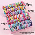 Girls Hair Accessories Set – Elastic Hair Bands, Headbands & Edge Clips for Babies and Toddlers
