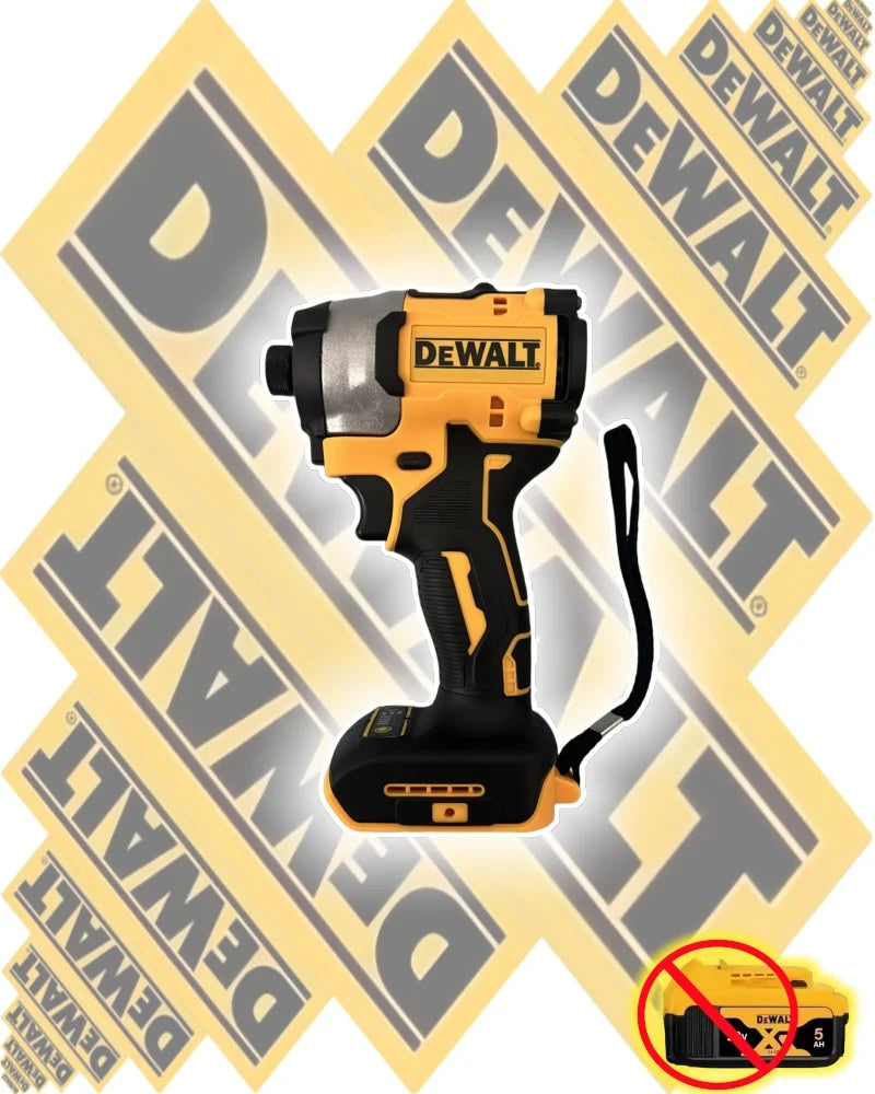 20V Cordless Brushless Impact Driver 205 N·m (151 ft·lb) Electric Screwdriver — Battery Powered