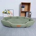 Large Pet Sofa Bed Plush Corduroy Couch for Dogs & Cats Winter Warm Sleeping Mat Cushion