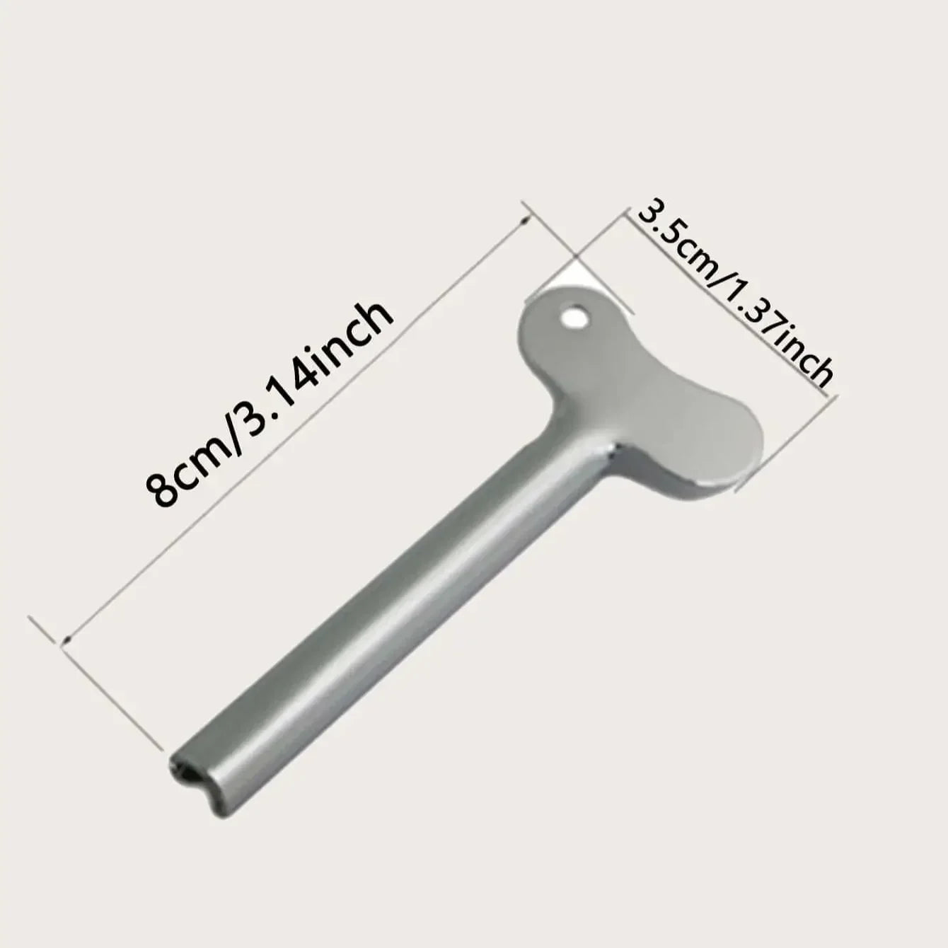 Stainless Steel Toothpaste Tube Squeezer 1pc - Tube Dispenser Tool for Bathroom