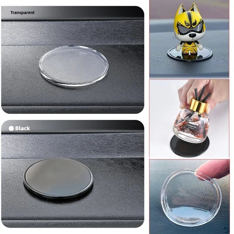 Silicone Non-Slip Car Dashboard Mat - Phone Anti-Slip Holder Pad (1 or 3-Pack)