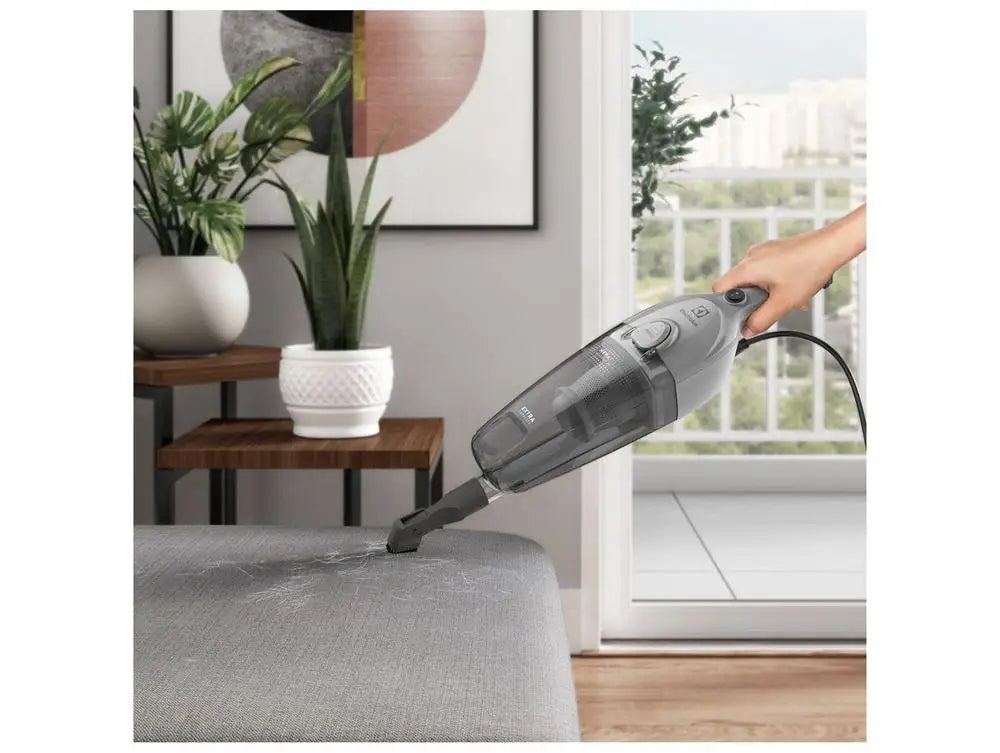 2-in-1 Cyclonic Vacuum Cleaner with HEPA Filter 1500W — Handheld & Upright, 950ml (0.95 L) Dustbin, 110V, Gray