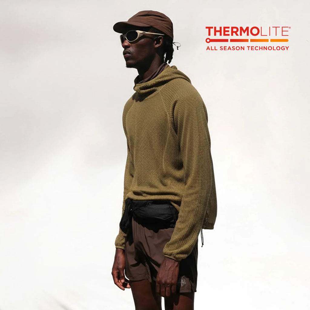 Lightweight Thermal Hooded Sweatshirt – Thickened Warm Unisex Hoodie for Autumn & Winter, Solid Colors