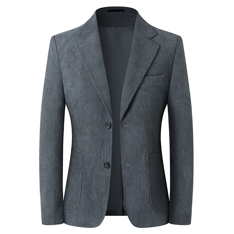 Men's Corduroy Suit – Versatile Blazer & Trousers for Business, Banquets and Casual Wear