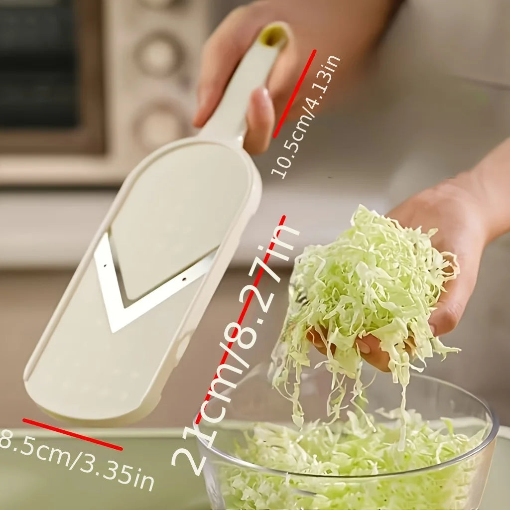Vegetable Slicer & Grater - Multi-Function Cabbage Shredder and Kitchen Cutter