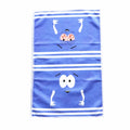Kids Cartoon Quick-Dry Face & Bath Towel - Double-Sided Velvet Soft Absorbent