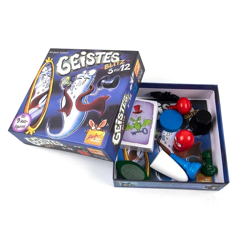 Ghost Blitz (Geistesblitz) Board Game Bundle - Set of 5 Family Party & Indoor Games