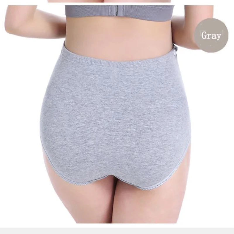 High Waist Cotton Maternity Panties for Pregnant Women, Abdominal Support Pregnancy Underwear