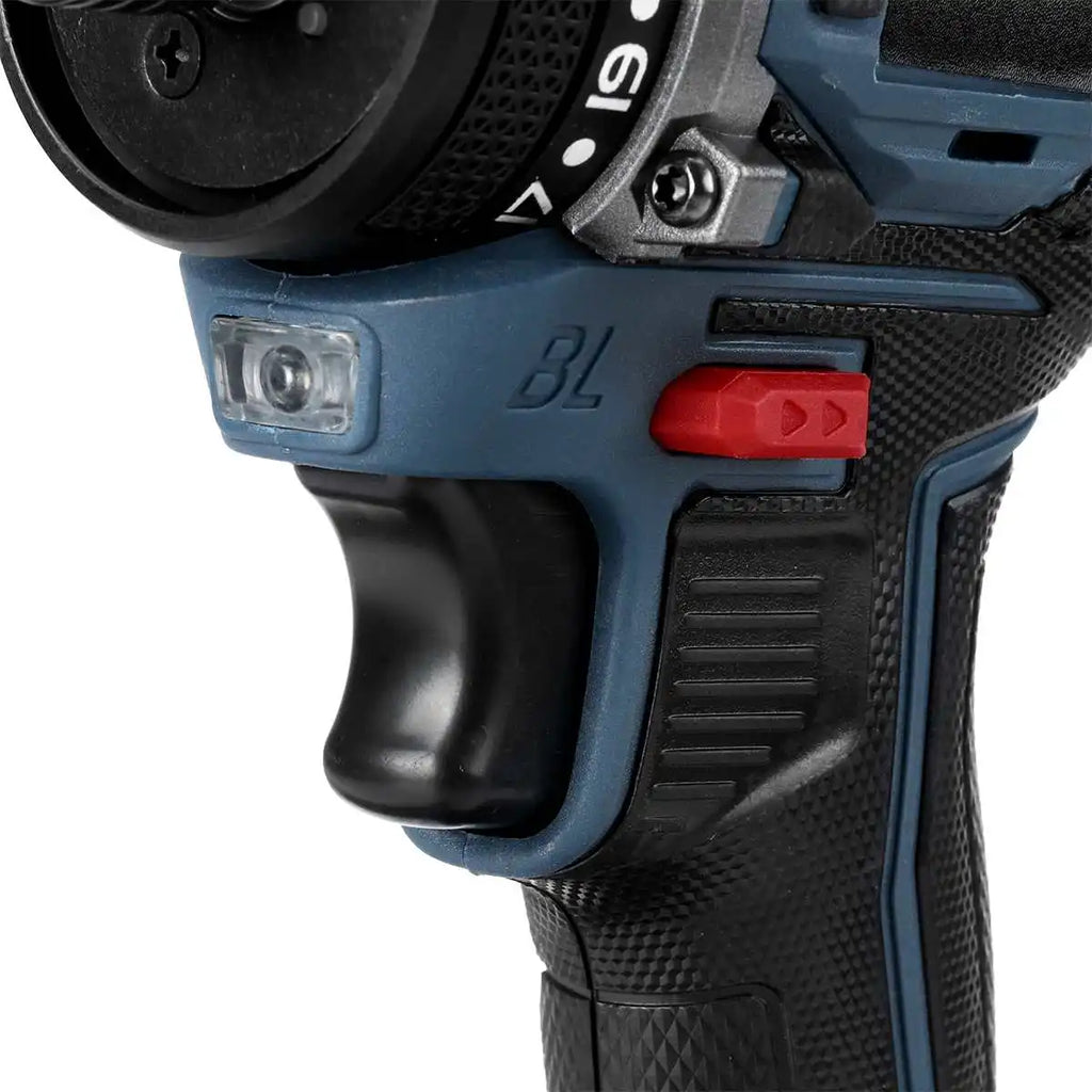 Cordless Brushless Electric Screwdriver 1/4" (6.35mm) 21+1 Gear Two-Speed 0-4000 RPM — 18V Battery Compatible