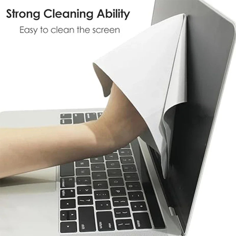 Microfiber Laptop Keyboard Cover & Screen Cloth — Dustproof Palm Rest for 13/15/16-inch (33/38/41 cm) Laptops
