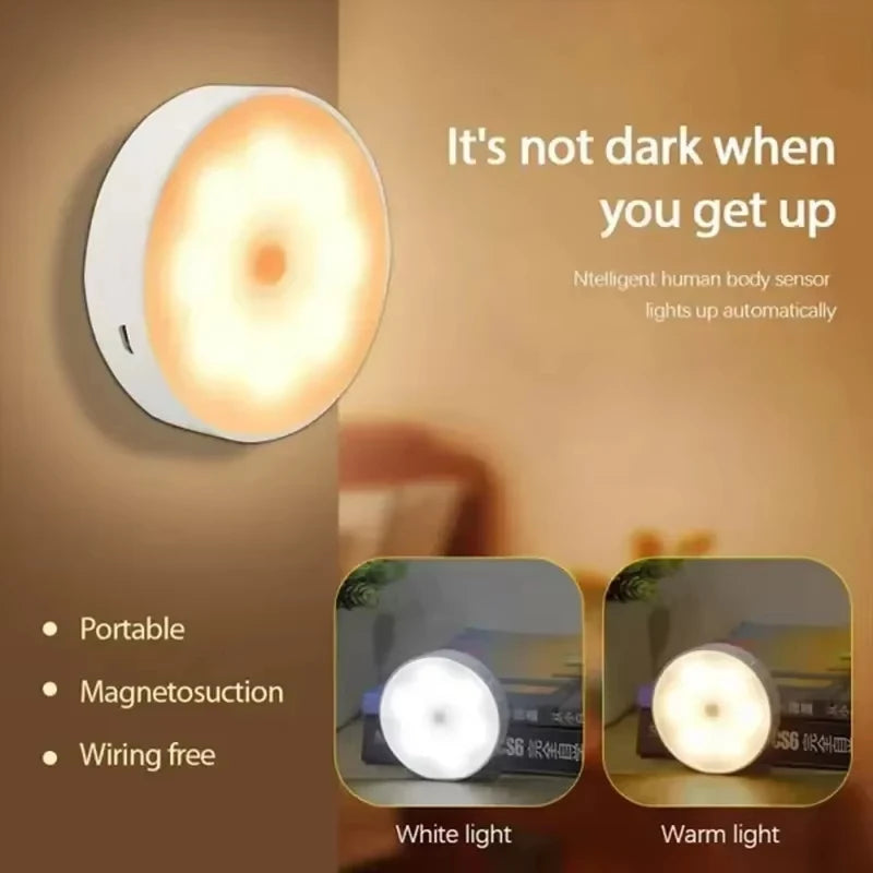USB Rechargeable Motion Sensor LED Night Light view 2