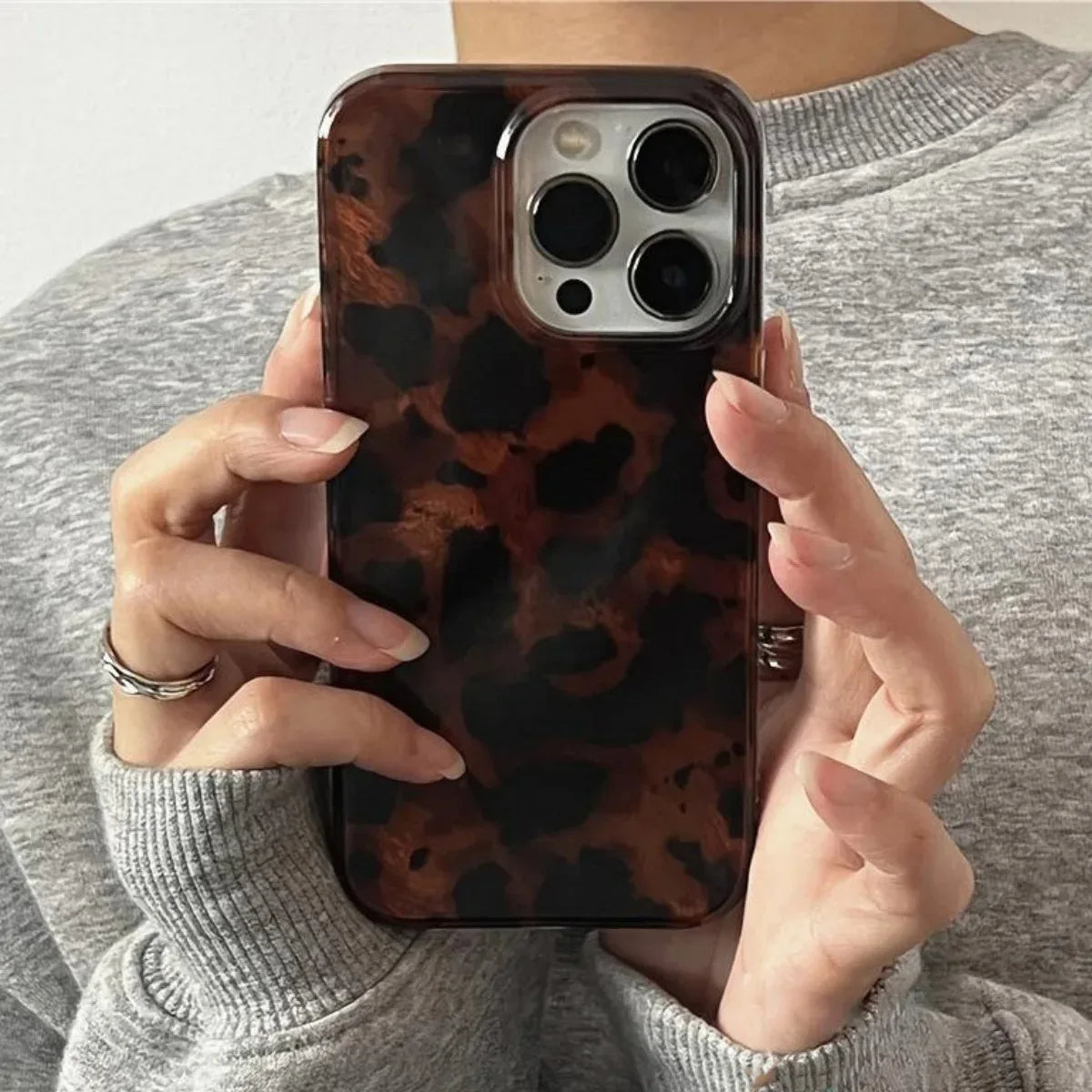 Dopamine Colorblock Plaid Full-Coverage Shockproof Phone Case – Patterned Protective Cover