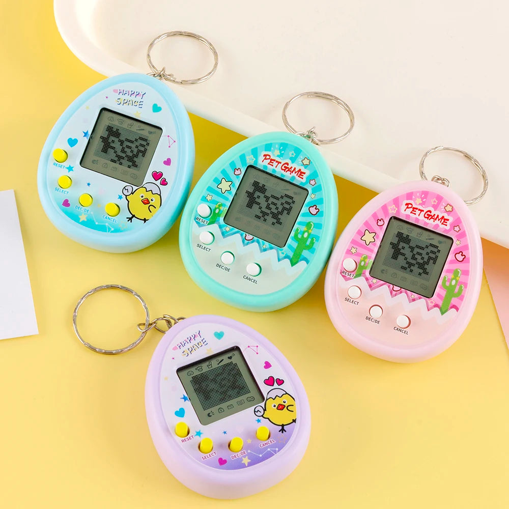 Interactive 3D Virtual Pet Toy Collector's Edition Aqua Blue - Electronic Virtual Pet for Kids & Gamers