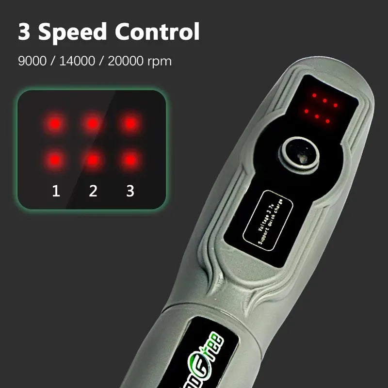 10W USB Cordless Mini Rotary Tool, 3-Speed Rechargeable Engraver & Mini Drill for DIY Woodworking & Crafts