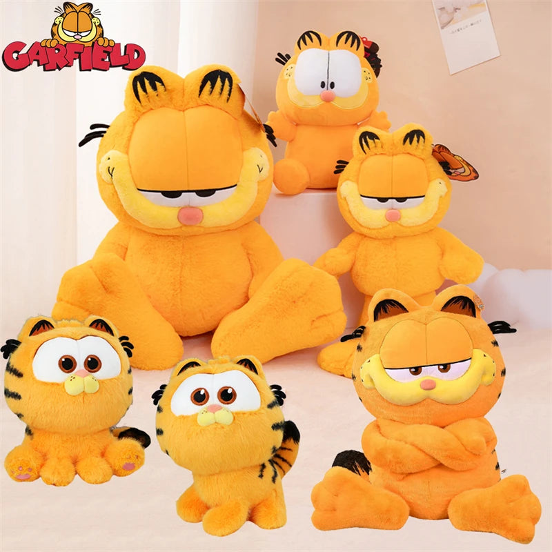 Kawaii Cartoon Cat & Dog Plush Toy - Soft PP Cotton Stuffed Animal Cute Peluche Gift for Kids
