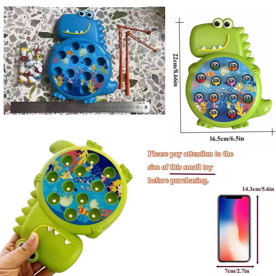 Magnetic Fishing Toy Set for Kids, Educational Montessori Game & First Birthday Gift for Boys and Girls