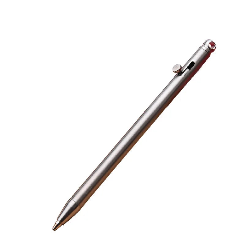 Mini Titanium EDC Pocket Pen Portable Compact Signature Pen for Everyday Carry
