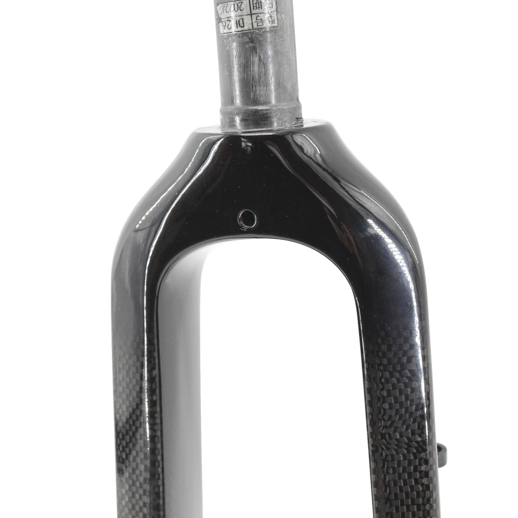 3K Full Carbon MTB Fork - 1-1/8 in (28.6 mm) Steerer, Disc Brake - Fits 26 / 27.5 / 29 in Wheels (Gloss or Matt)