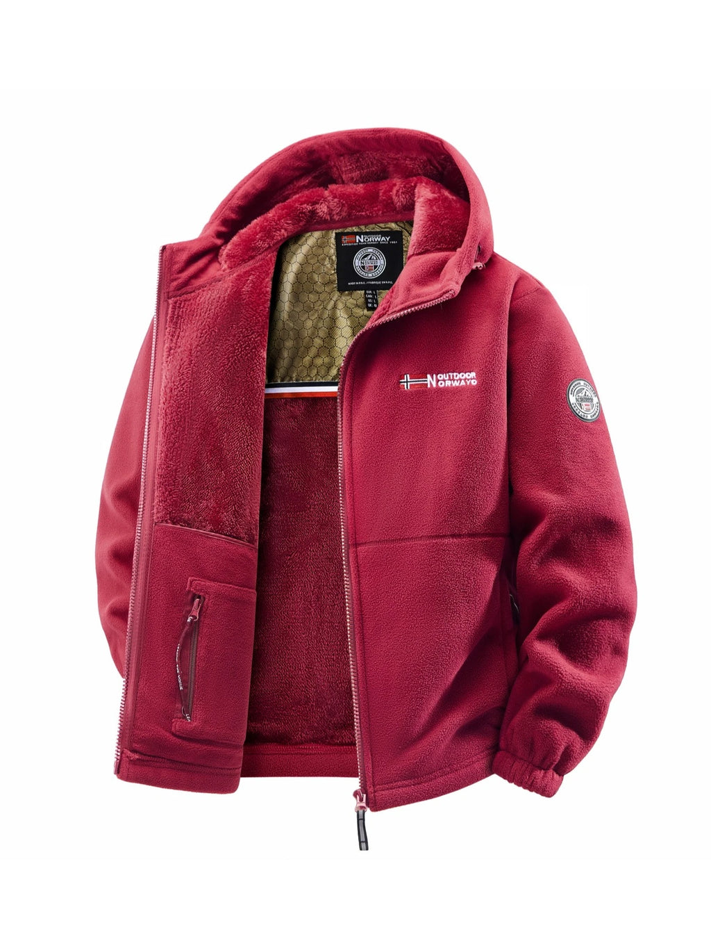 Men's Autumn Winter Hooded Jacket - Casual Outdoor Coat for Travel, Commuting & Streetwear