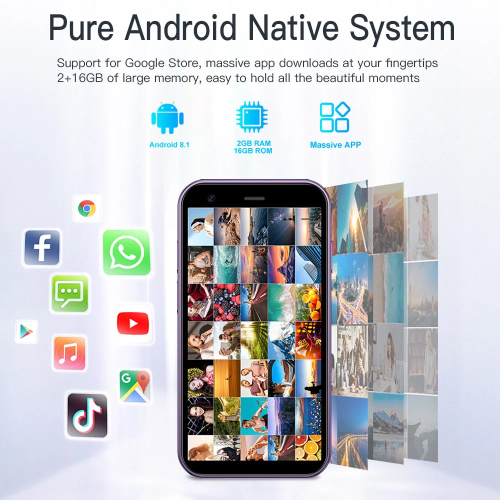 Mini 3.0-inch (7.6 cm) Android 3G WCDMA Smartphone, Dual SIM, WiFi Hotspot, Google Play Pocket Phone