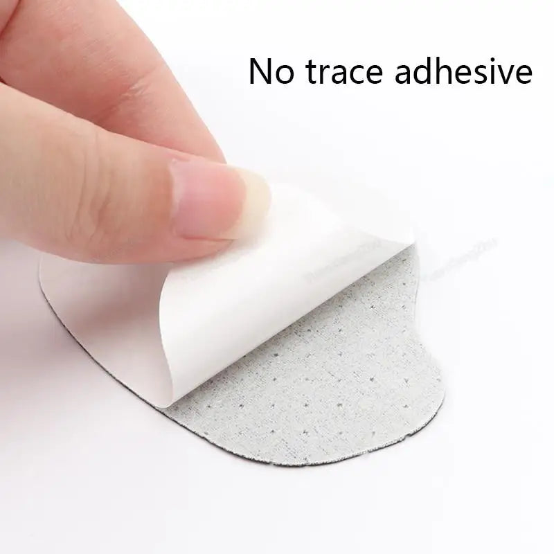 1 Pair Adhesive Heel Pads for Shoes Breathable Cushioned Heel Protectors for Sneakers Repair & Foot Care