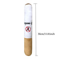 Dog Squeaky Plush Cigarette Toy, Bite-Resistant Chew & Interactive Molar Play