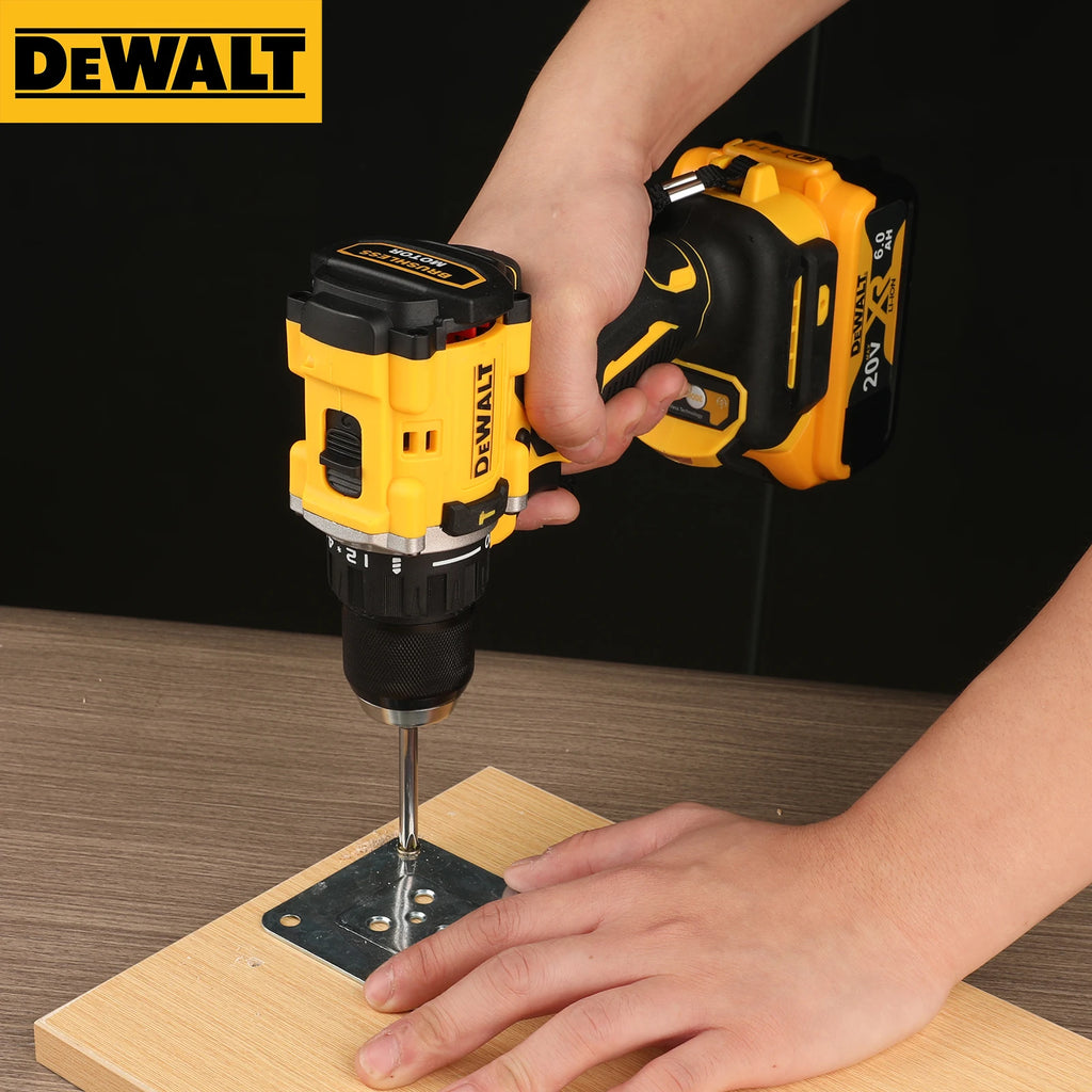 20V Brushless Cordless Impact Drill Electric Screwdriver Multi-Function Hand Drill