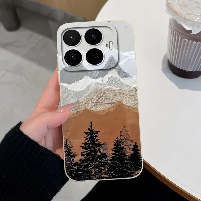 Liquid Silicone Phone Case for Xiaomi 17T / 17T Pro — Vibrant Fruit Print Soft Shell, Anti-Fingerprint Shockproof Bumper