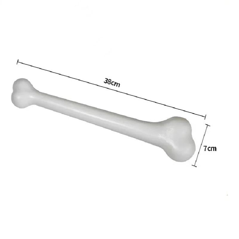 Halloween Large Fake Bone Prop 15 x 2.8 in (38 x 7 cm) – Haunted House, Party & Prank Decoration