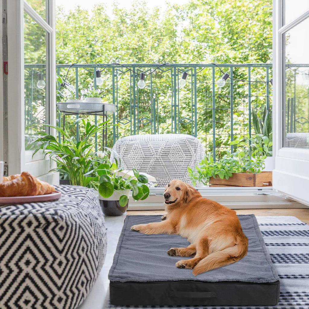 Orthopedic Dog Bed for Large Dogs – Waterproof, Non-Slip, Machine Washable (Sizes S–2XL)