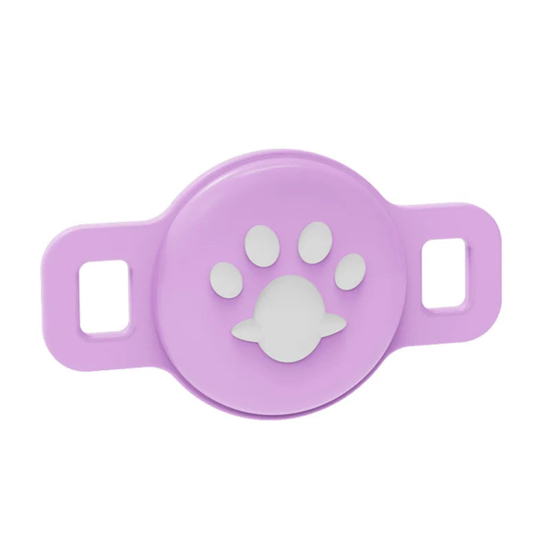 Silicone Protective Case for Bluetooth Tracker — Cute Pet Collar Holder, Anti-Lost Anti-Scratch Shockproof Cover