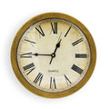 Hidden Safe Wall Clock 9.8 in (25 cm) - Secret Compartment Clock Safe for Cash, Jewelry & Keys - Silent Decorative Wall Clock