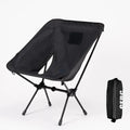 Lightweight Folding Camping Chair – Portable Aluminum Alloy Tactical Moon Chair for Adults & Kids