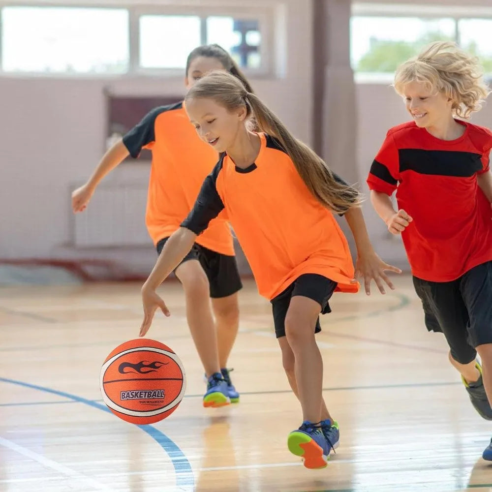 Silent Indoor Basketball - Low-Noise Sponge Training Ball, Size 7 (29.5 in / 75 cm)